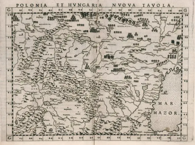 POLONIA ET HVNGARIA NVOVA  TAVOL