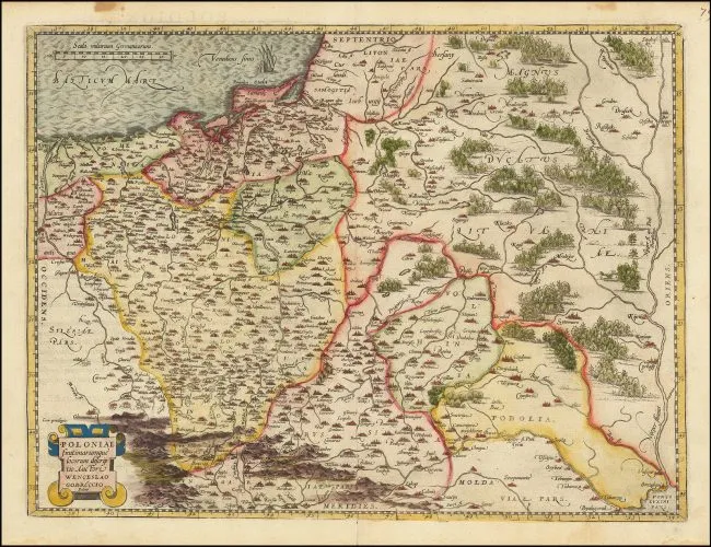 POLONIAE finitimarumque locorum descriptio
