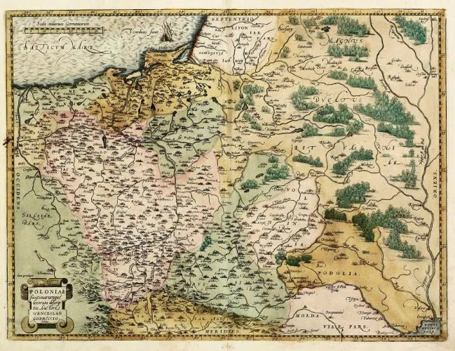 POLONIAE finitimarumque locorum descriptio