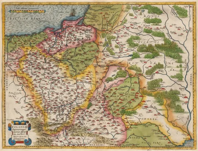 POLONIAE finitimarumque locorum descriptio