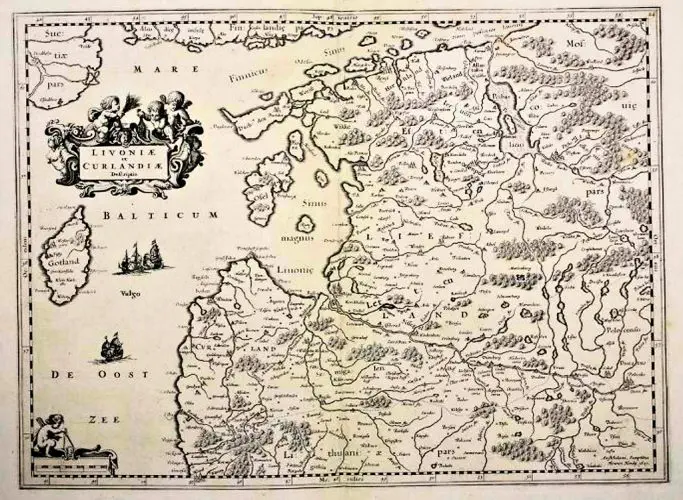 Livoniæ et Curlandiæ Descriptio.