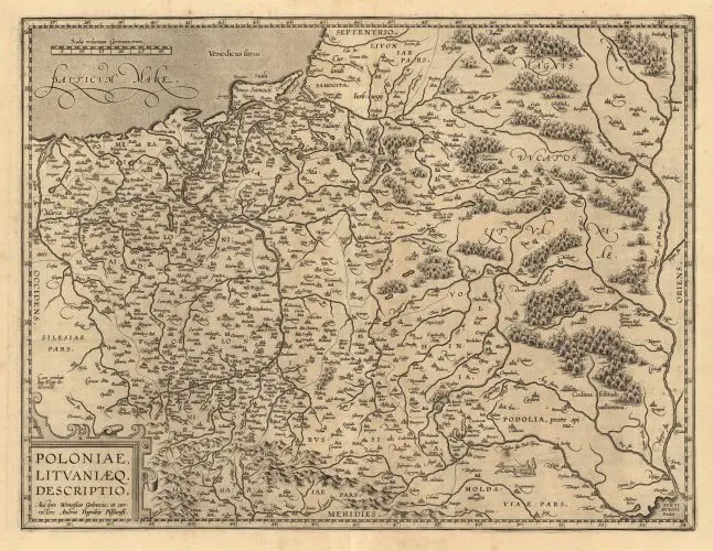 POLONIAE, LITVANÆ Q DESCRIPTIO.