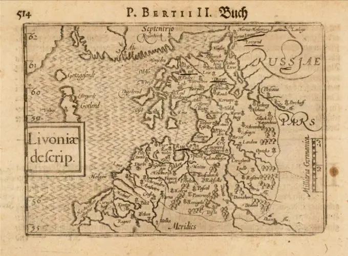 Livoniæ descrip.