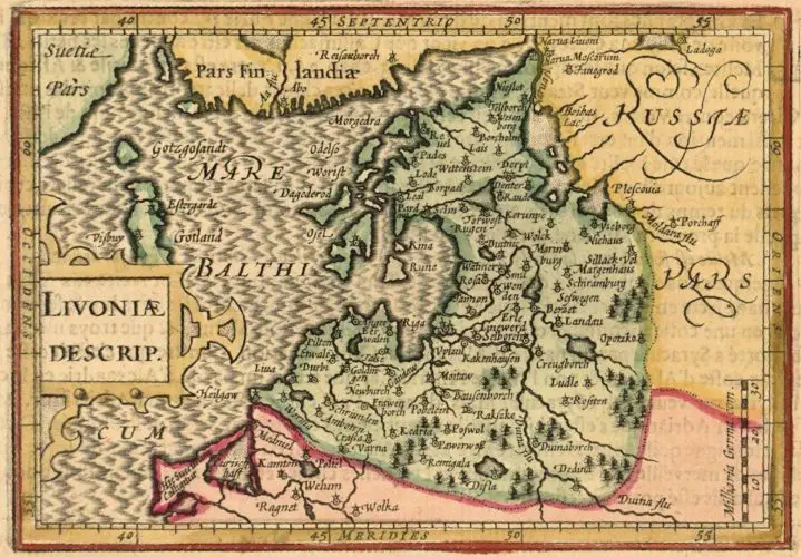 LIVONIÆ DESCRIP.