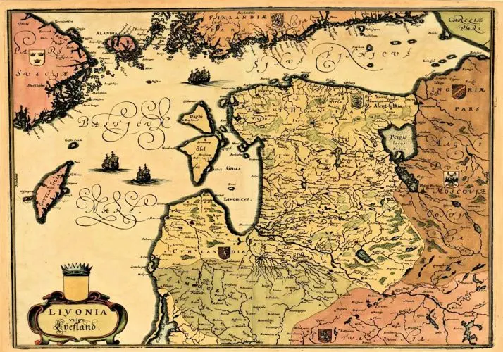 LIVONIA vulgo Lyefland,
