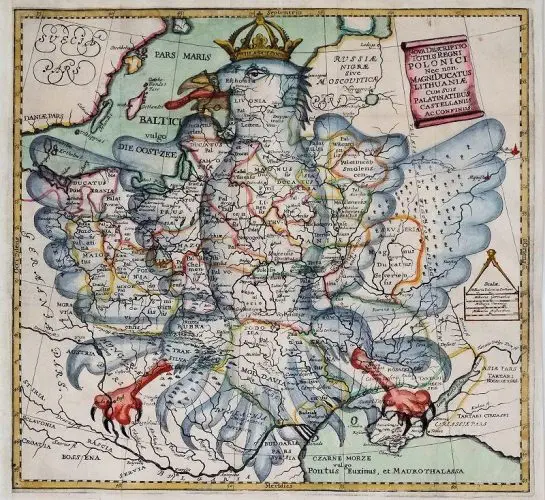 Nova Descriptio Totius Regni POLONICI Nec non. Magni Ducatus LITHUANIÆ...