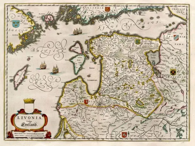 LIVONIA Vulgo Lyefland,