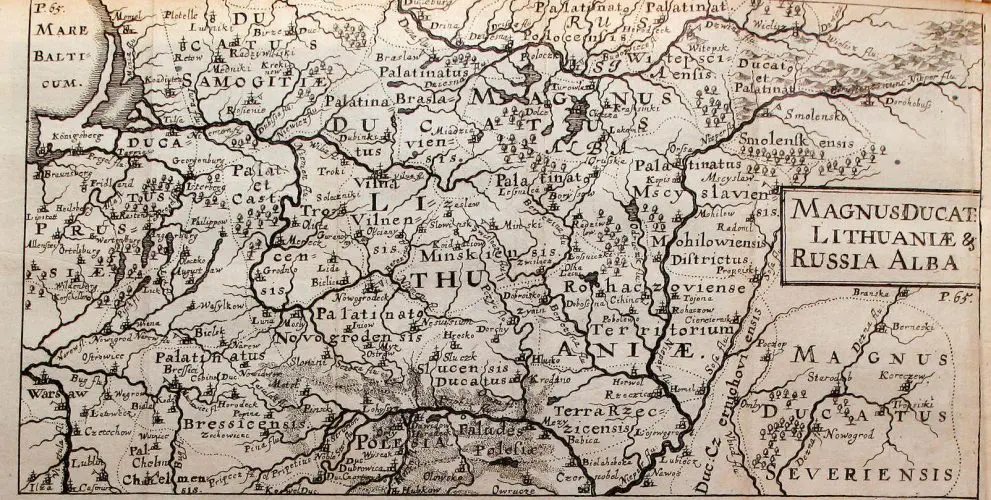 Magnus Ducat: Lithuaniæ & Russia Alba,