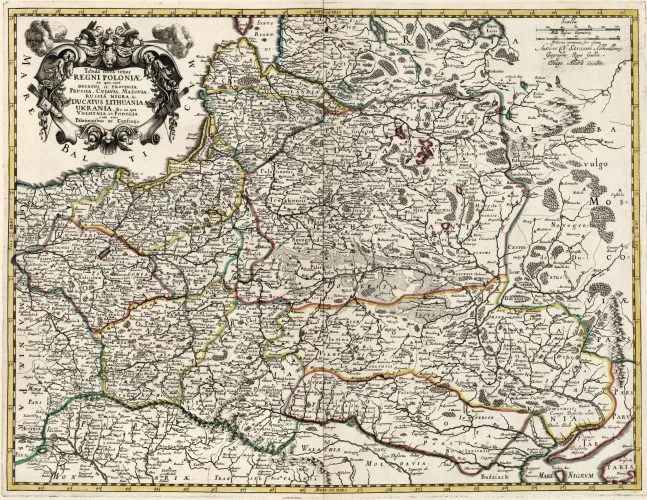 Tabula nova totius regni Poloniæ ..,