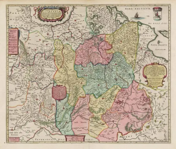 Magni Dvcatvs Lithvaniæ et Regionum Adiacentium exacta Descriptio...,