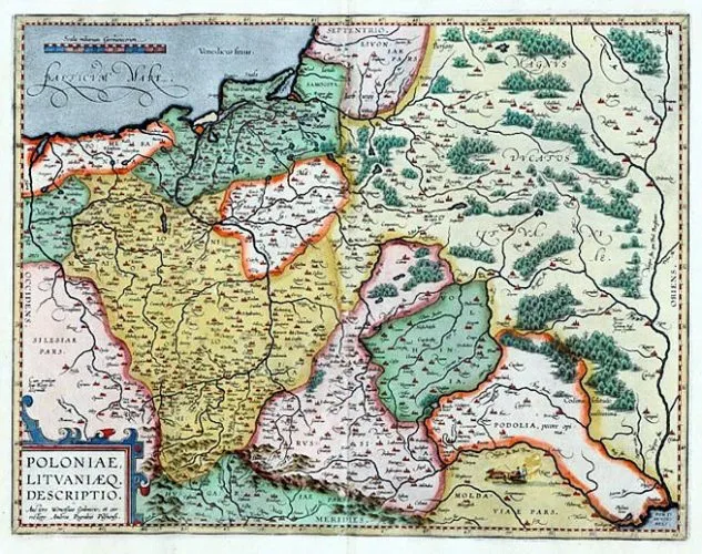 POLONIAE, LITVANÆ Q DESCRIPTIO