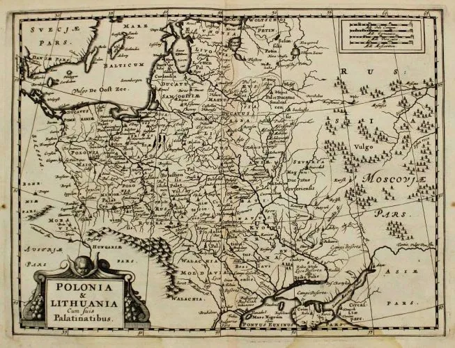 Polonia & Lithuania Cum suis Palatin-atibus,