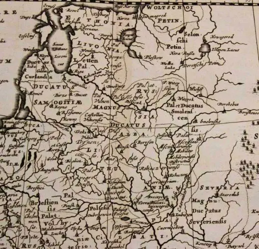 Polonia & Lithuania Cum suis Palatin-atibus,
