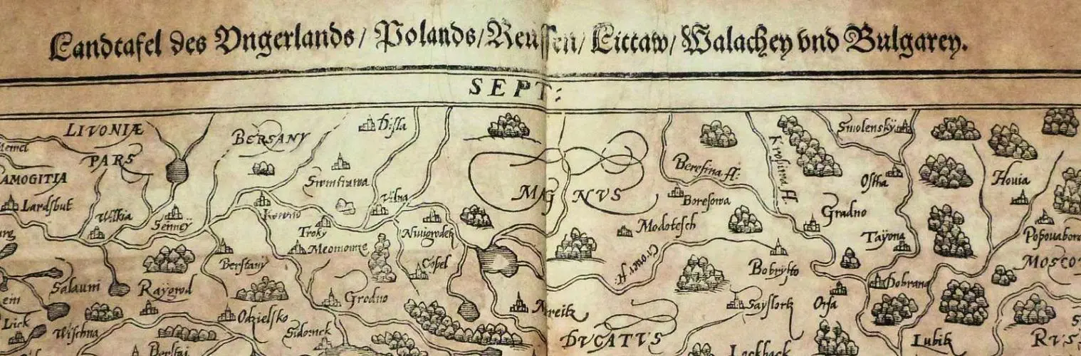 Landtafel des Ungerlands / Polands / Reussen / Littaw / Walachey und Bulgarey,