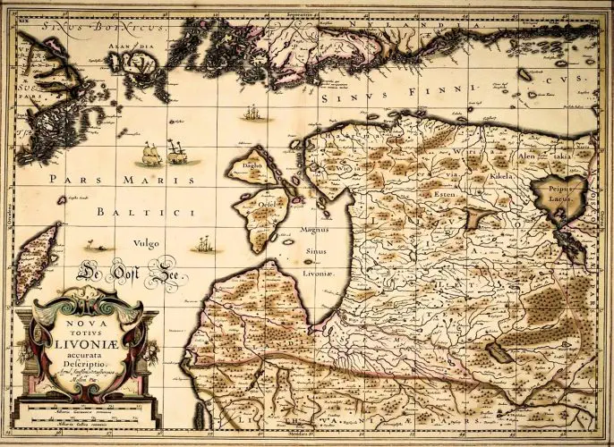 Nova totivs Livoniæ accurata Descriptio,